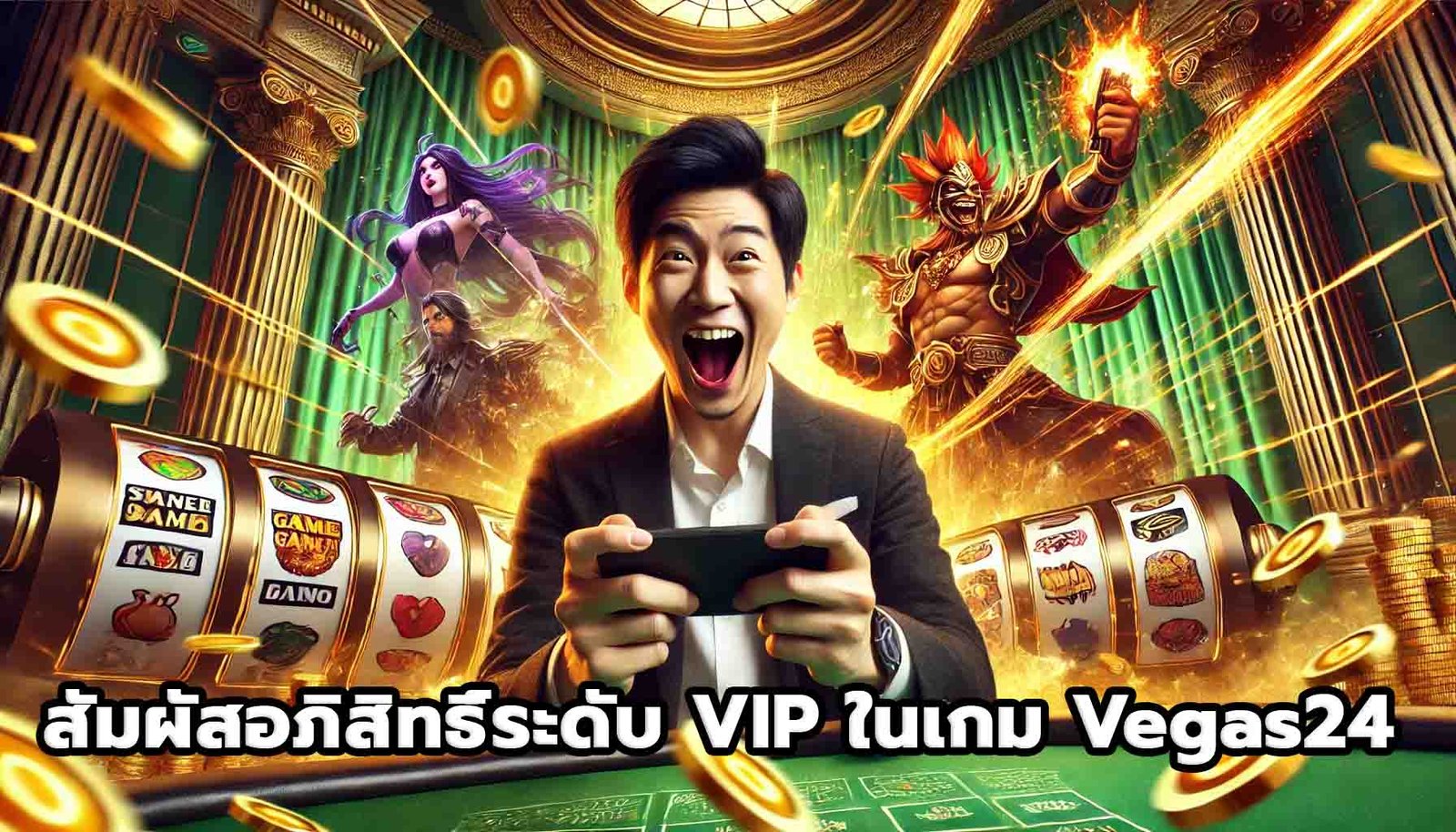 สัมผัสอภิสิทธิ์ระดับ VIP ในเกม Vegas24-10